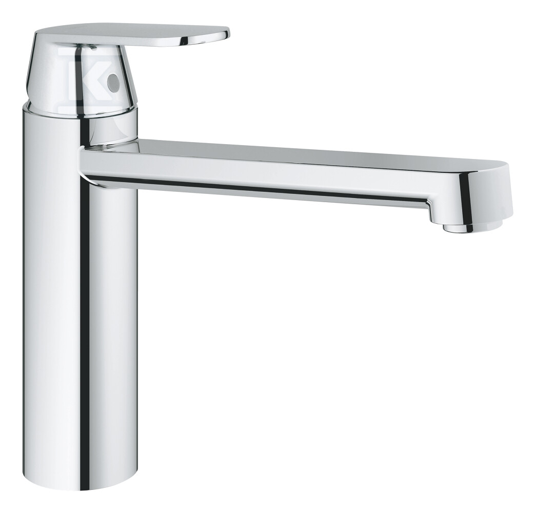 Bateria zlewozmywakowa Eurosmart Cosmopolitan jednouchwytowa DN 15, chrom, kąt obrotu wylewki 140°, głowica ceramiczna 35 mm 30193000 - obrazek 1