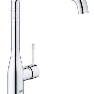 Bateria zlewozmywakowa Essence jednouchwytowa, chrom, kąt obrotu wylewki 0° / 150° / 360°, głowica Ceramiczna 28 mm 30269000 Bateria zlewozmywakowa Essence jednouchwytowa, chrom, kąt obrotu wylewki 0° / 150° / 360°, głowica Ceramiczna 28 mm 30269000