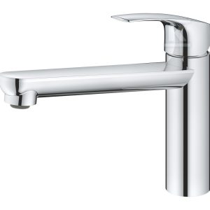 Bateria zlewozmywakowa Eurosmart jednouchwytowa, stal nierdzewna, kąt obrotu wylewki 90 ° głowica Ceramiczna 35 mm, wyciągana wylewka z przełącznikiem strumienia 30305DC1 Bateria zlewozmywakowa Eurosmart jednouchwytowa, stal nierdzewna, kąt obrotu wylewki 90 ° głowica Ceramiczna 35 mm, wyciągana wylewka z przełącznikiem strumienia 30305DC1