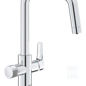 Bateria filtrująca Grohe Blue Pure Eurosmart z obracaną w zakresie 150° wylewką „U”, chrom 30583000 Bateria filtrująca Grohe Blue Pure Eurosmart z obracaną w zakresie 150° wylewką „U”, chrom 30583000