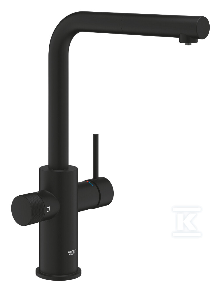 Bateria filtrująca Blue Pure Minta z wyciąganą w zakresie 360° wylewką "L", phantom czarna 30590KF0 - obrazek 1