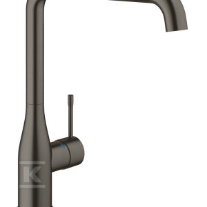 Bateria zlewozmywakowa Essence jednouchwytowa, brushed hard graphite, kąt obrotu wylewki 0° / 150° / 360°, głowica Ceramiczna 28 mm 30269AL0 Bateria zlewozmywakowa Essence jednouchwytowa, brushed hard graphite, kąt obrotu wylewki 0° / 150° / 360°, głowica Ceramiczna 28 mm 30269AL0