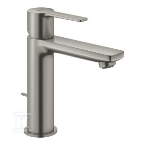 Lineare Jednouchwytowa bateria umywalkowa, zestaw odpływowy z drążkiem, Rozmiar S, SuperSteel 32114DC1 Lineare Jednouchwytowa bateria umywalkowa, zestaw odpływowy z drążkiem, Rozmiar S, SuperSteel 32114DC1