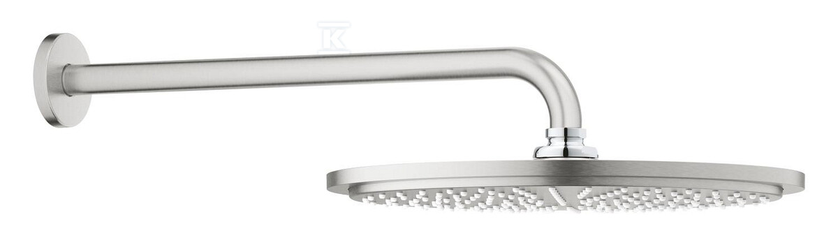 Deszczownica Rainshower Cosmopolitan 310 z ramieniem 380 mm, 1 strumień, stal nierdzewna, ogranicznik przepływu 9,5 l/min., metalowa 26066DC0 - obrazek 1
