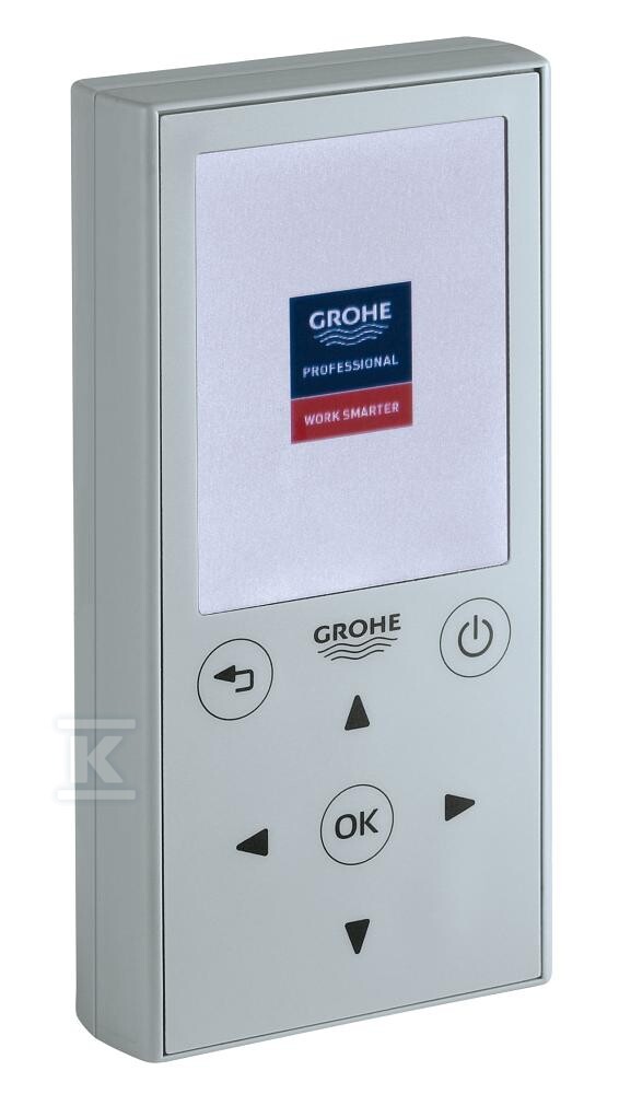 Pilot zdalnego sterowania do wszystkich produktów obsługiwanych przy pomocy podczerwieni wyprodukowanych po 06/2015 i baterii GROHE Blue Home wyprodukowanych przed 12/2018 36407001 - obrazek 1