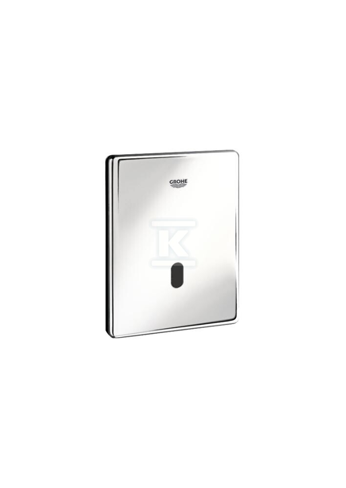 Elektronika na podczerwień Tectron Skate do pisuaru, chrom, głowica ceramiczna z elektrozaworem i filtrem, bateria litowa 37324001 - obrazek 1