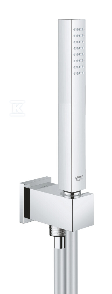 Zestaw prysznicowy Euphoria Cube Stick, 1 strumieniowy ogranicznik przepływu 9,5 l/min., wąż 1250 mm, ze zintegrowanym kolankiem przyłączeniowym chrom 26405000 - obrazek 1