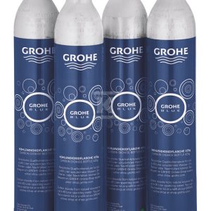 Zestaw startowy butli CO2, 4×425 g. Grohe Blue 40422000 Zestaw startowy butli CO2, 4×425 g. Grohe Blue 40422000