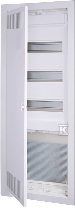 Obudowa teletechniczna podtynkowa 3-rzędy modułówki+2 płyty montażowe ECG70HCOMBO2/3-I_FR 001100161