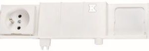 Panel z gniazdkiem 45x45mm z bolcem ECMEDIA-PART-FR 001100162 Panel z gniazdkiem 45x45mm z bolcem ECMEDIA-PART-FR 001100162