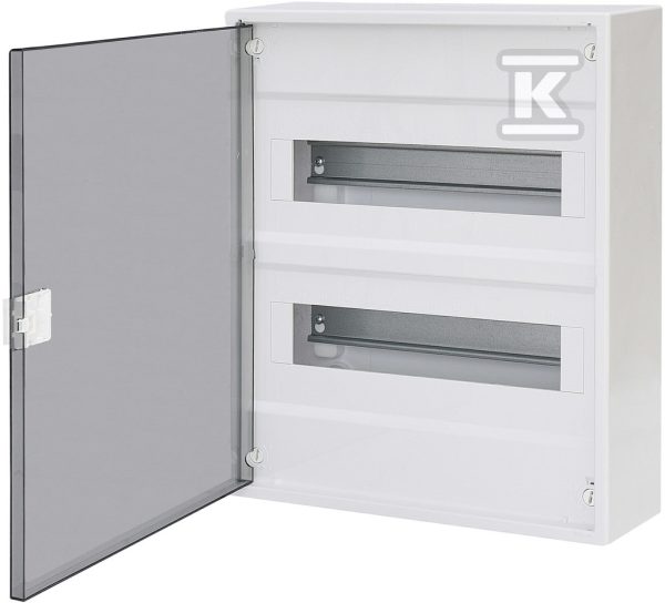 Obudowa natynkowa 2x(12+2 mod) drzwi transparentne ACT24PT 001100241