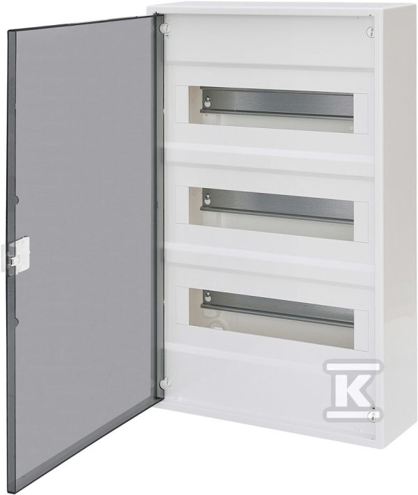 Obudowa natynkowa 3x(12+2 mod) drzwi transparentne ACT36PT 001100242