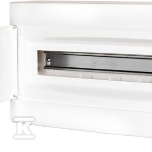 Obudowa natynkowa 1 rząd 24 mod. drzwi białe ECT 1x24PO-s 001100283 Obudowa natynkowa 1 rząd 24 mod. drzwi białe ECT 1x24PO-s 001100283