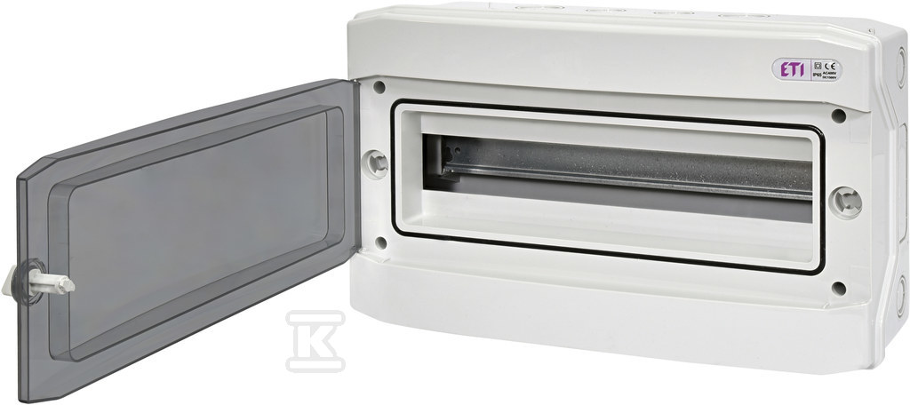 Obudowa natynkowa 18 mod. IP65 drzwi transparentne ECH-18PT 001100350 - obrazek 1