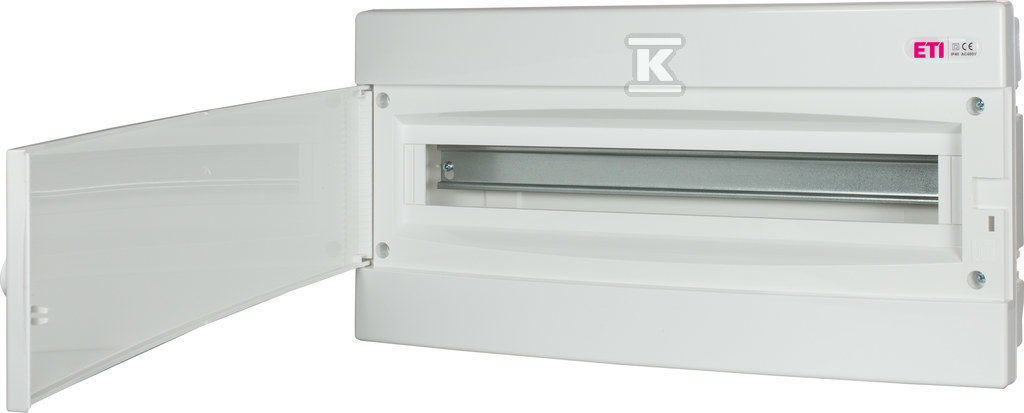 Obudowa podtynkowa 1 rząd 24 mod. drzwi białe ECM 1x24PO-s 001100409 - obrazek 1