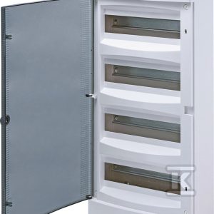 Obudowa natynkowa 4 rzędy po 12 mod. drzwi transparentne ECT48PT-S 001101022 Obudowa natynkowa 4 rzędy po 12 mod. drzwi transparentne ECT48PT-S 001101022