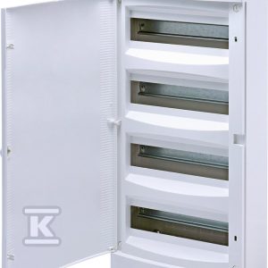 Rozdzielnica natynkowa 48 modułów IP40 drzwi białe ECT48PO-s 001101023 Rozdzielnica natynkowa 48 modułów IP40 drzwi białe ECT48PO-s 001101023