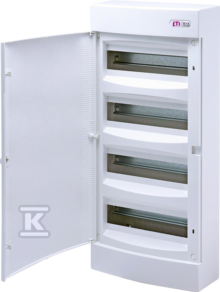 Rozdzielnica natynkowa 48 modułów IP40 drzwi białe ECT48PO-s 001101023 - obrazek 1