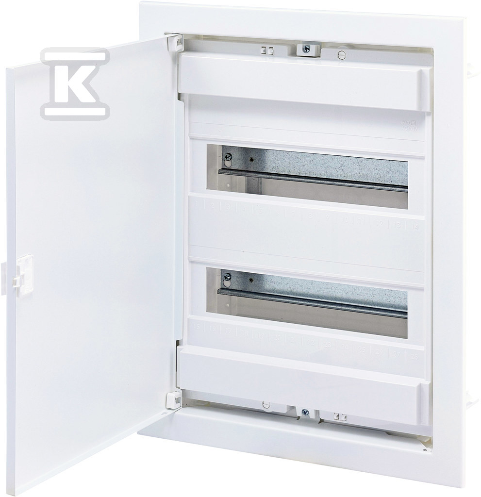 Obudowa podtynkowa 24+4mod drzwi metalowe ECG28 001101026 - obrazek 1