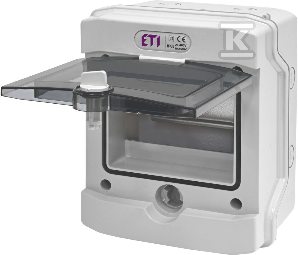Obudowa natynkowa 6 mod. IP65 drzwi transparentne ECH-6G 001101176 - obrazek 1