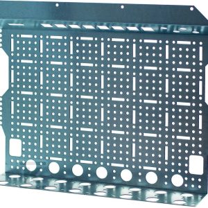 Płyta montażowa perforowana pod gniazdko i 8 adapterów RJ PM2X18RJ 001101352 Płyta montażowa perforowana pod gniazdko i 8 adapterów RJ PM2X18RJ 001101352