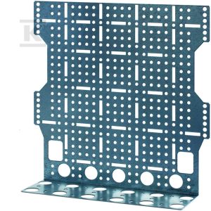 Płyta montażowa perforowana zagięta pod gniazdko PM2X12G 001101354 Płyta montażowa perforowana zagięta pod gniazdko PM2X12G 001101354