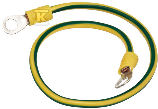 Linka uziemiająca drzwi 6mm2 długość 20cm LPE-6 001102177 - obrazek 1
