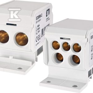 Blok rozdzielczy 160A (2×4-50mm2/2×4-35mm2+3×2,5-25mm2) szary EDBM-2 001102401 Blok rozdzielczy 160A (2×4-50mm2/2×4-35mm2+3×2,5-25mm2) szary EDBM-2 001102401