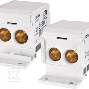 Blok rozdzielczy 192A (2×4-70mm2)/2×4-70mm2) szary EDBM-4 001102402 Blok rozdzielczy 192A (2×4-70mm2)/2×4-70mm2) szary EDBM-4 001102402