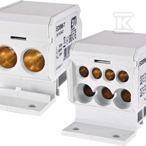 Blok rozdzielczy 192A (2×4-70mm2/3×2,5-25mm2+4×2,5-16mm2) szara EDBM-7 001102422 Blok rozdzielczy 192A (2×4-70mm2/3×2,5-25mm2+4×2,5-16mm2) szara EDBM-7 001102422