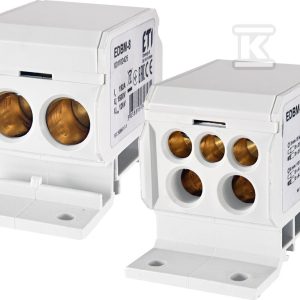 Blok rozdzielczy 192A (2×4-70mm2/2×4-35mm2+3×2,5-25mm2) szara EDBM-8 001102425 Blok rozdzielczy 192A (2×4-70mm2/2×4-35mm2+3×2,5-25mm2) szara EDBM-8 001102425