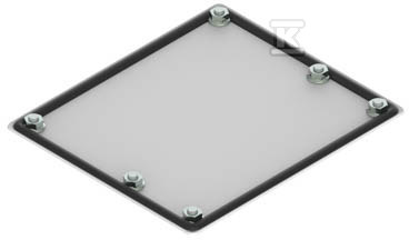 Podwójny przepust kablowy aluminiowy z wylewaną uszczelką EH2-AL-IPS 001338467 - obrazek 1