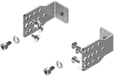 Element mocujący z nakrętką M6 typ V6-B (2szt) LG-V6-B SET 001341151 - obrazek 1