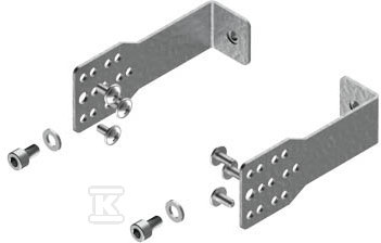 Element mocujący z nakrętką M6 typ V6-D (2szt) LG-V6-D SET 001341153 - obrazek 1