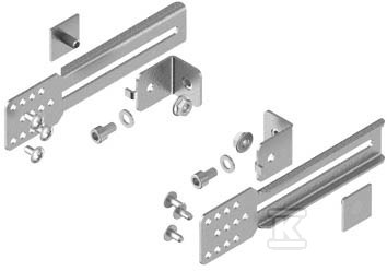 Element mocujący z płynną regulacją głębokości typ V6R-B (2szt) LG-V6R-B SET 001341201 - obrazek 1