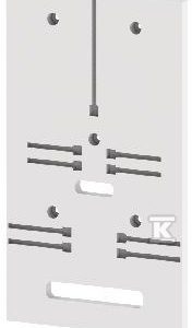 Deska licznikowa z elementami montażowymi TL 1/3F 001342820 Deska licznikowa z elementami montażowymi TL 1/3F 001342820