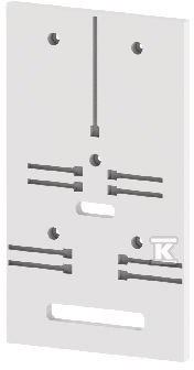 Deska licznikowa z elementami montażowymi TL 1/3F 001342820 - obrazek 1