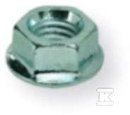 Nakrętka M6 kołnierzowa ząbkowana (10szt) AN-FSH 6 SET 001343708 - obrazek 1
