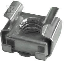 Nakrętka M6 klatkowa wkładana od tyłu do otworu 9,5x9,5mm AN-KH 9.5x9.5 M6 001343729 - obrazek 1