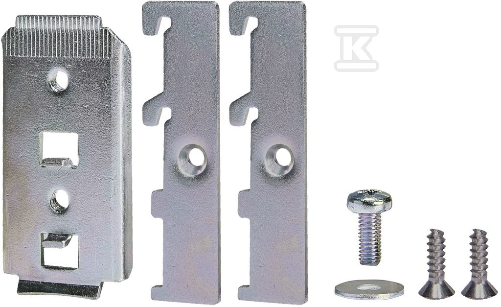 Mocowanie na szynę TH35 DIN KVL-1 100-150 mm 001690965 - obrazek 1