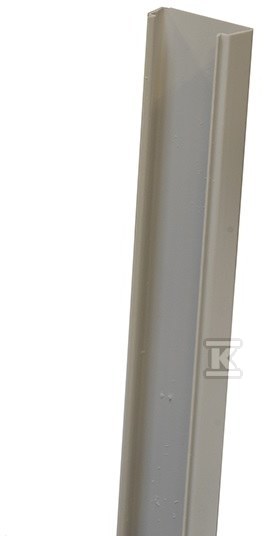 Osłona szyn prądowych, 1-bieg. dla szyn o szerokości 20 mm i gr. 5 lub 10 mm, długość 1 m BBC-1/20 001696011 - obrazek 1