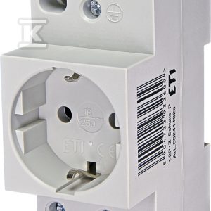 Gniazdo wtyczkowe T-2P+Z SCHUKO P 002414020 Gniazdo wtyczkowe T-2P+Z SCHUKO P 002414020