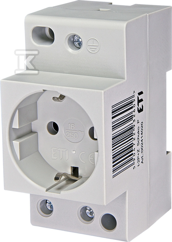 Gniazdo wtyczkowe T-2P+Z SCHUKO P 002414020 - obrazek 1
