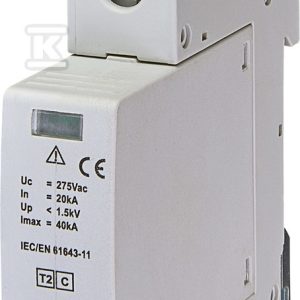 Ogranicznik przepięć T2 (C) ETITEC C T2 275/20 1+0 RC 002440394 Ogranicznik przepięć T2 (C) ETITEC C T2 275/20 1+0 RC 002440394