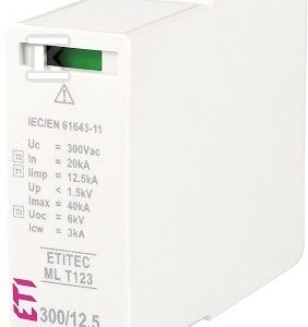 Moduł wymienny ogranicznika przepięć ETITEC ML T123 305/50 G 002440674 Moduł wymienny ogranicznika przepięć ETITEC ML T123 305/50 G 002440674