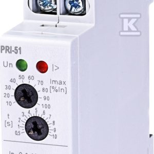 Przekaźnik nadzorczy prądowy PRI-51/1 002471816 Przekaźnik nadzorczy prądowy PRI-51/1 002471816