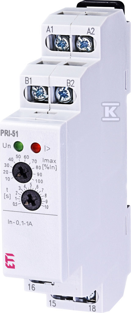 Przekaźnik nadzorczy prądowy PRI-51/1 002471816