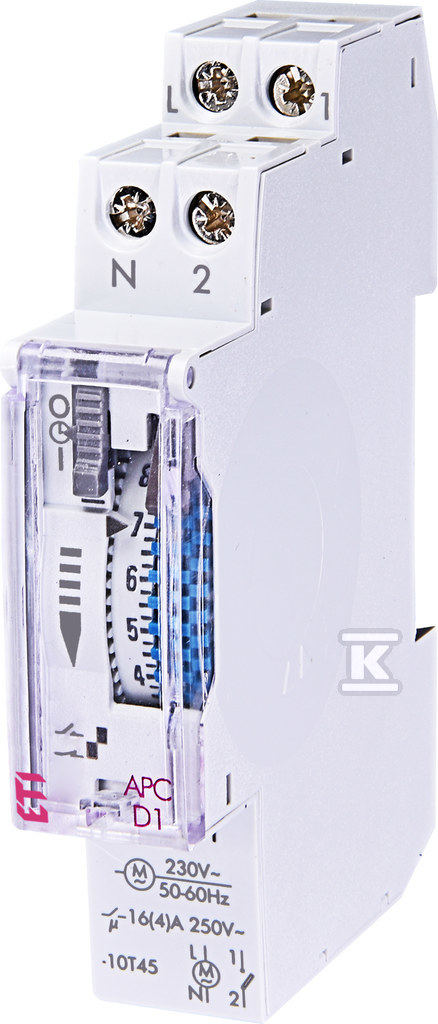 Analogowy programator czasowy APC-D1 002472001 - obrazek 1