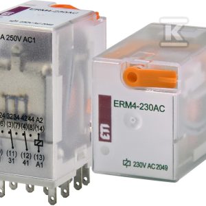Przekaźnik 4 stykowy 230V AC ERM4-230ACL 002473011