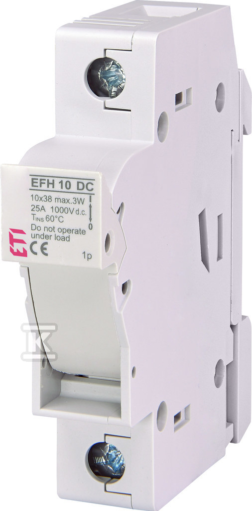 Podstawa bezpiecznikowa z adapterem EFH 10 DC 1p AD 002540501